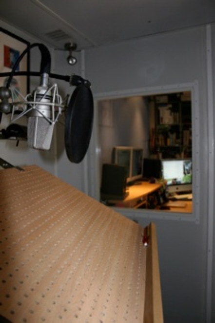 BraveArts Studio Booth BraveArts Studio Craig Stevenson Locutor Voiceover Actor